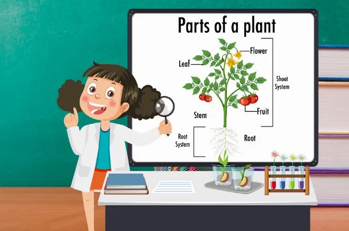 पौधे के प्रमुख भाग एवं उनके कार्य - Parts Of Plant And Their Function In Hindi