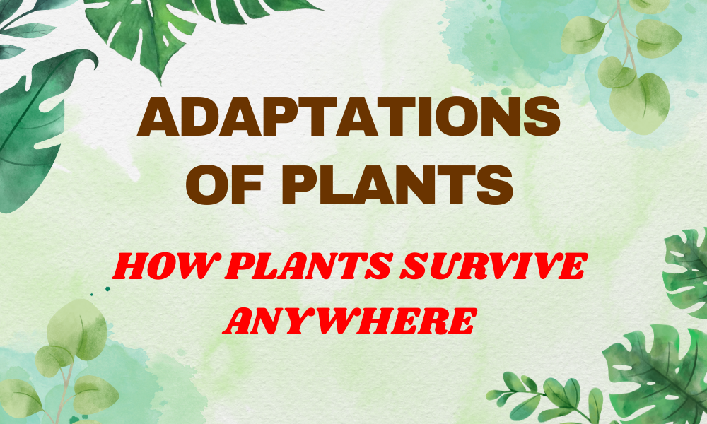 How Plants Survive Anywhere (Adaptations of plants)